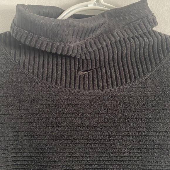 Black long sleeve ribbed Nike turtle neck. Never wore only tried on! - Picture 2 of 3